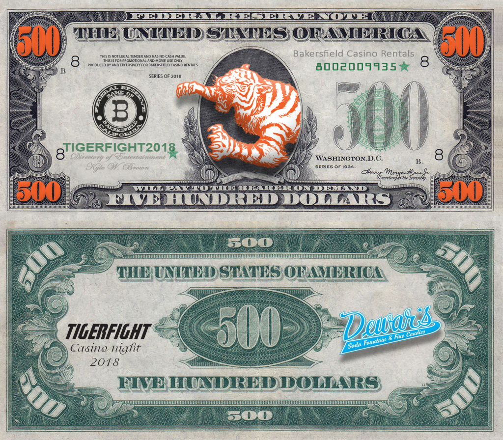 Fake Dollars Funny Money- Custom Printed — screengemsinc